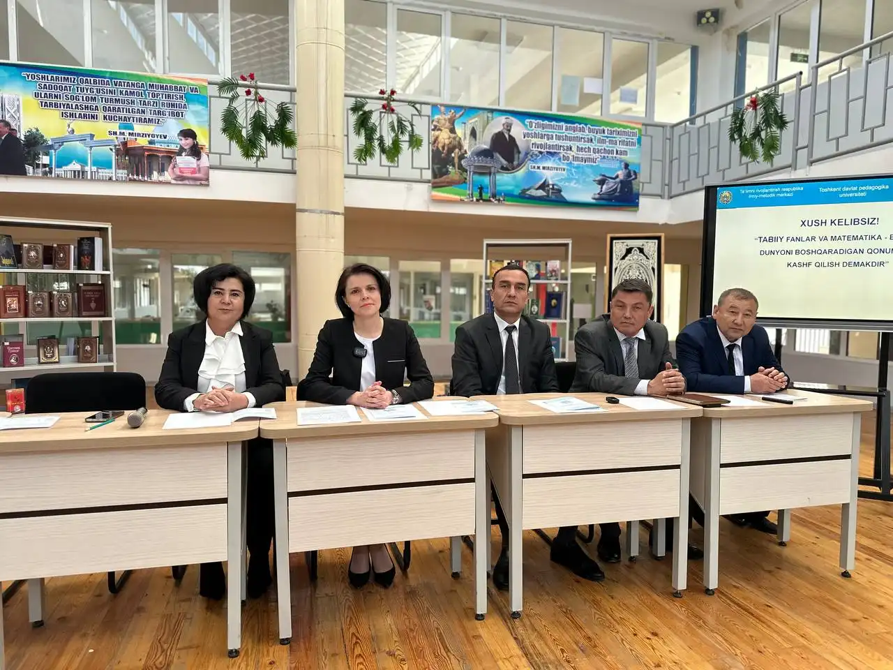  “Tabiiy fanlar va matematika- bu tabiiy dunyoni boshqaradigan qonunlarni kashf qilish demakdir” mavzusida seminar-trening