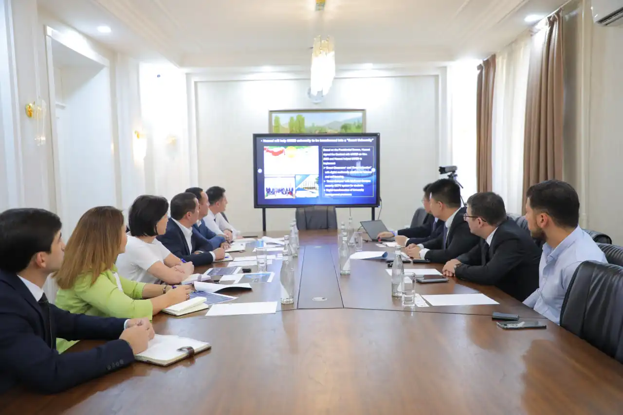 Huawei kompaniyasi bilan hamkorlik istiqbollari muhokama qilindi