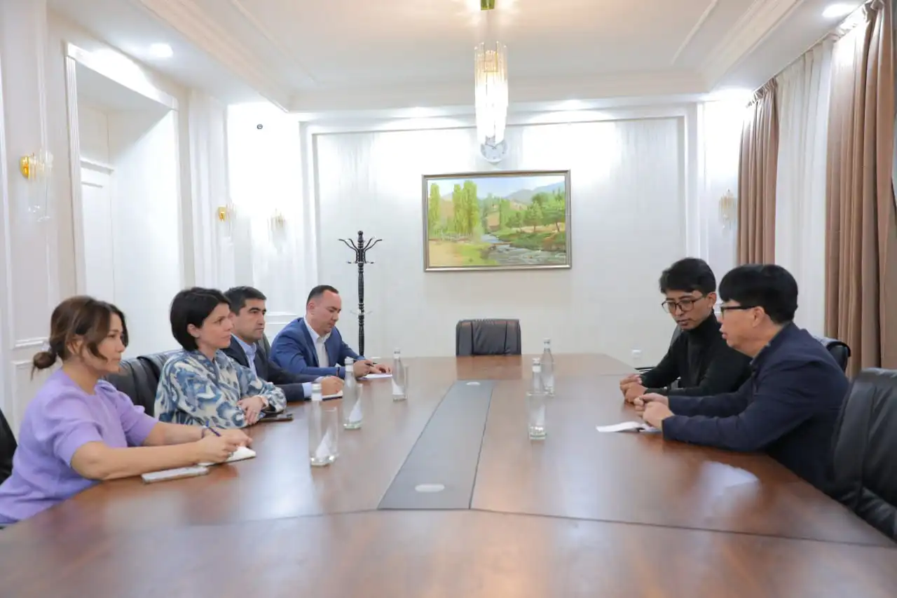 Koreya milliy transport universiteti vakillari bilan uchrashuv bo‘lib o‘tdi
