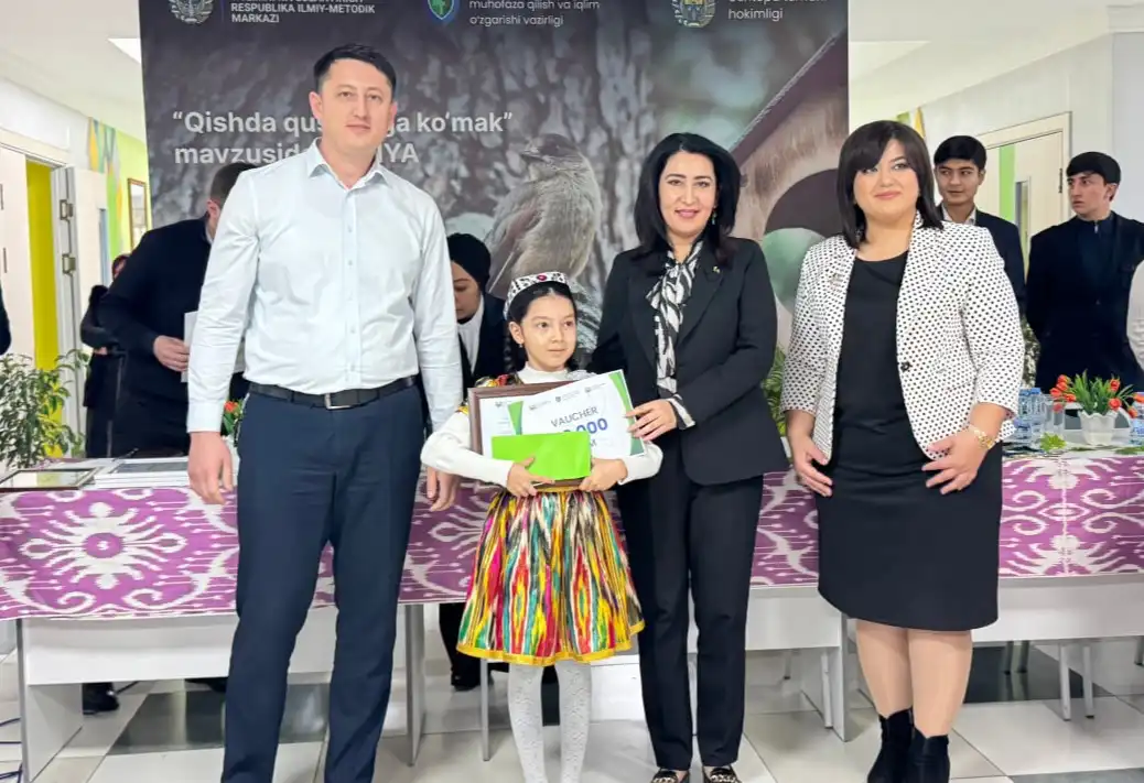 “Qishda qushlarga koʻmak” nomli tadbir tashkil etildi