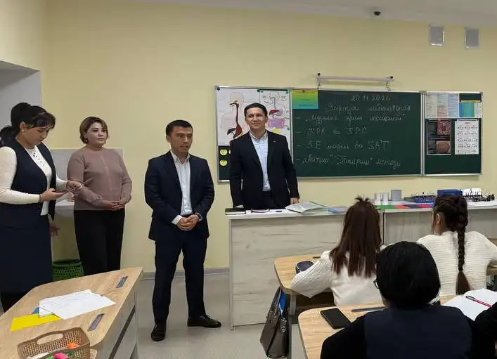 Fizika fani o‘qituvchilari uchun raqamli texnologiyalardan foydalanish bo‘yicha seminar trening o‘tkazildi