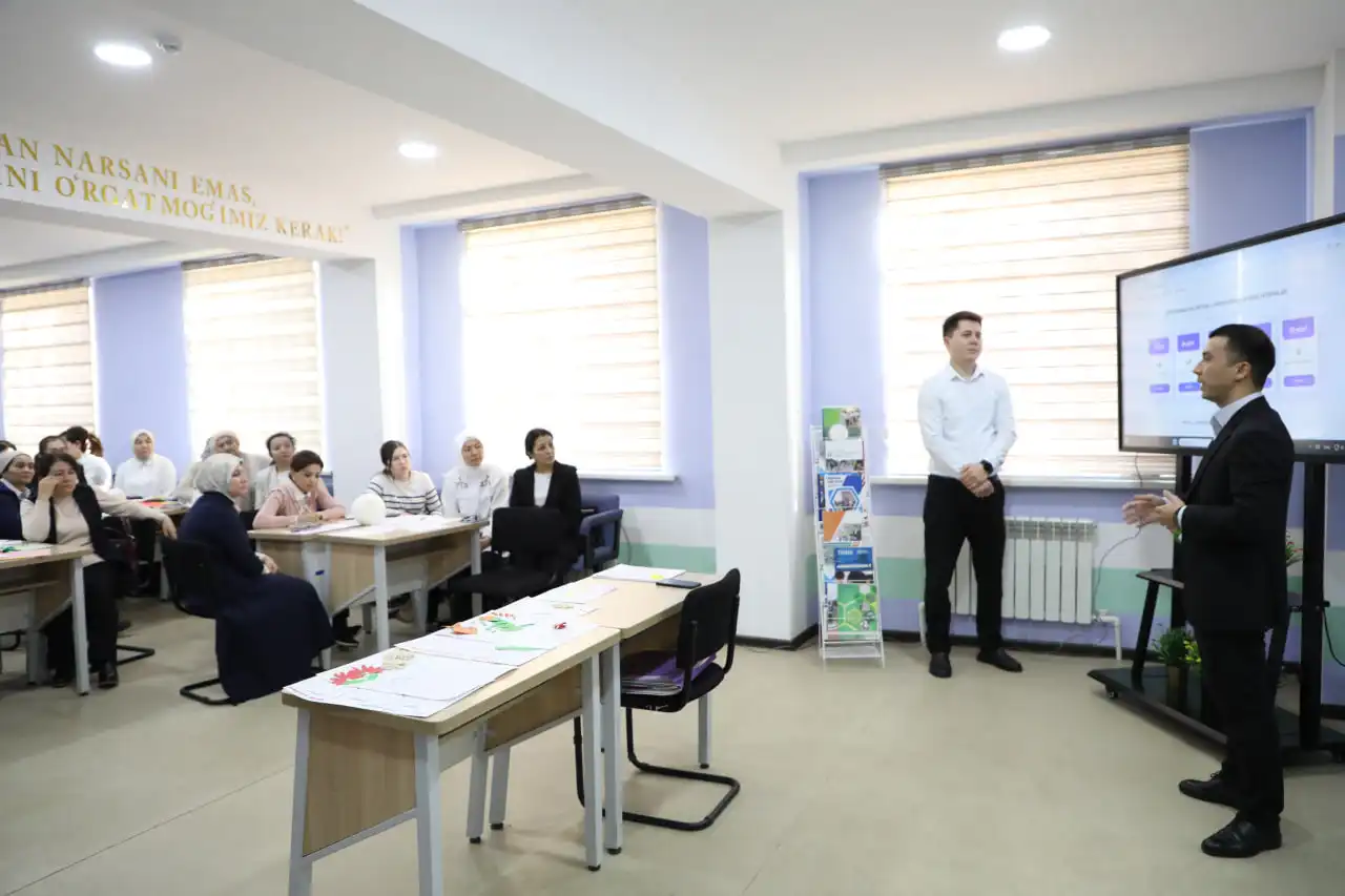Ta’limda innovatsion texnologiyalardan foydalanish bo‘yicha seminar-trening o‘tkazildi