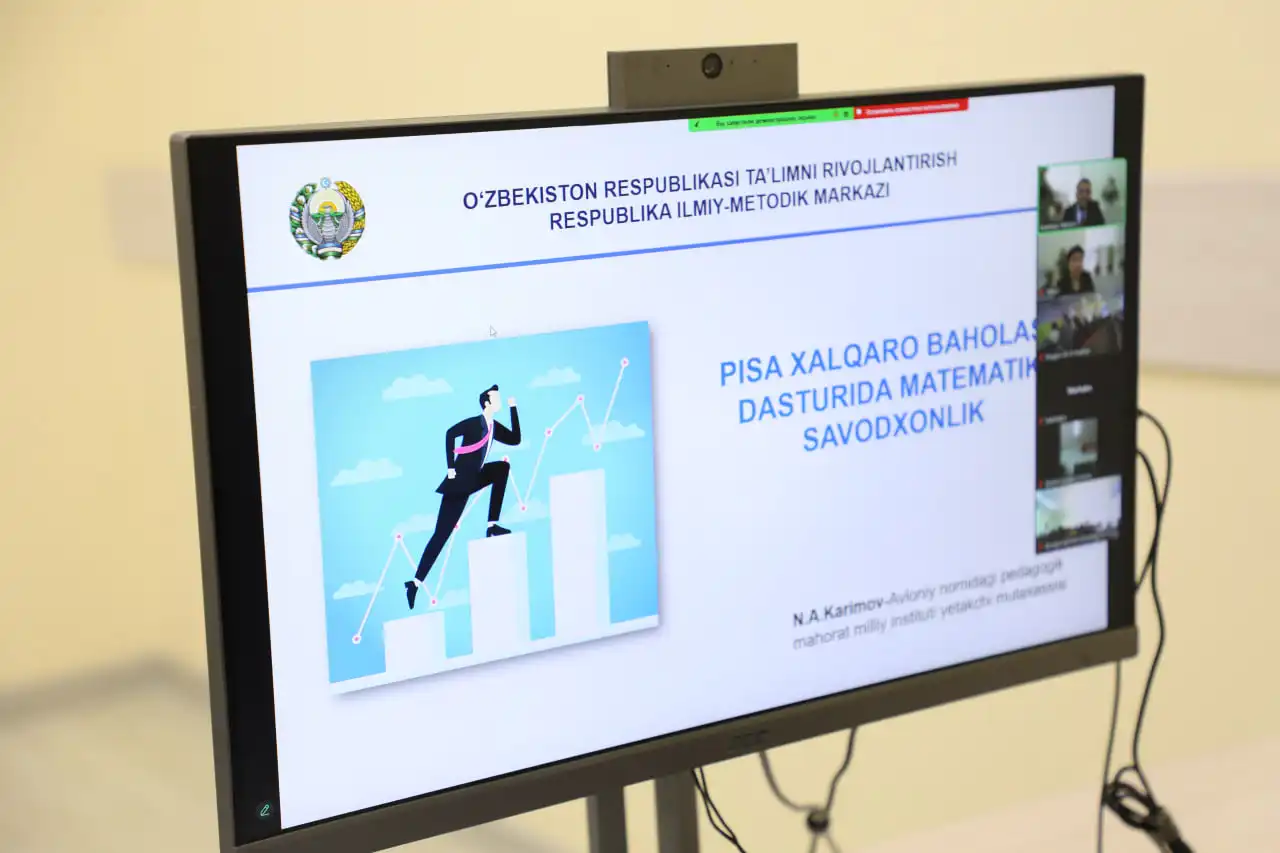 “PISA xalqaro baholash dasturida matematik savodxonlik” mavzusidagi amaliy-seminar tashkil etildi