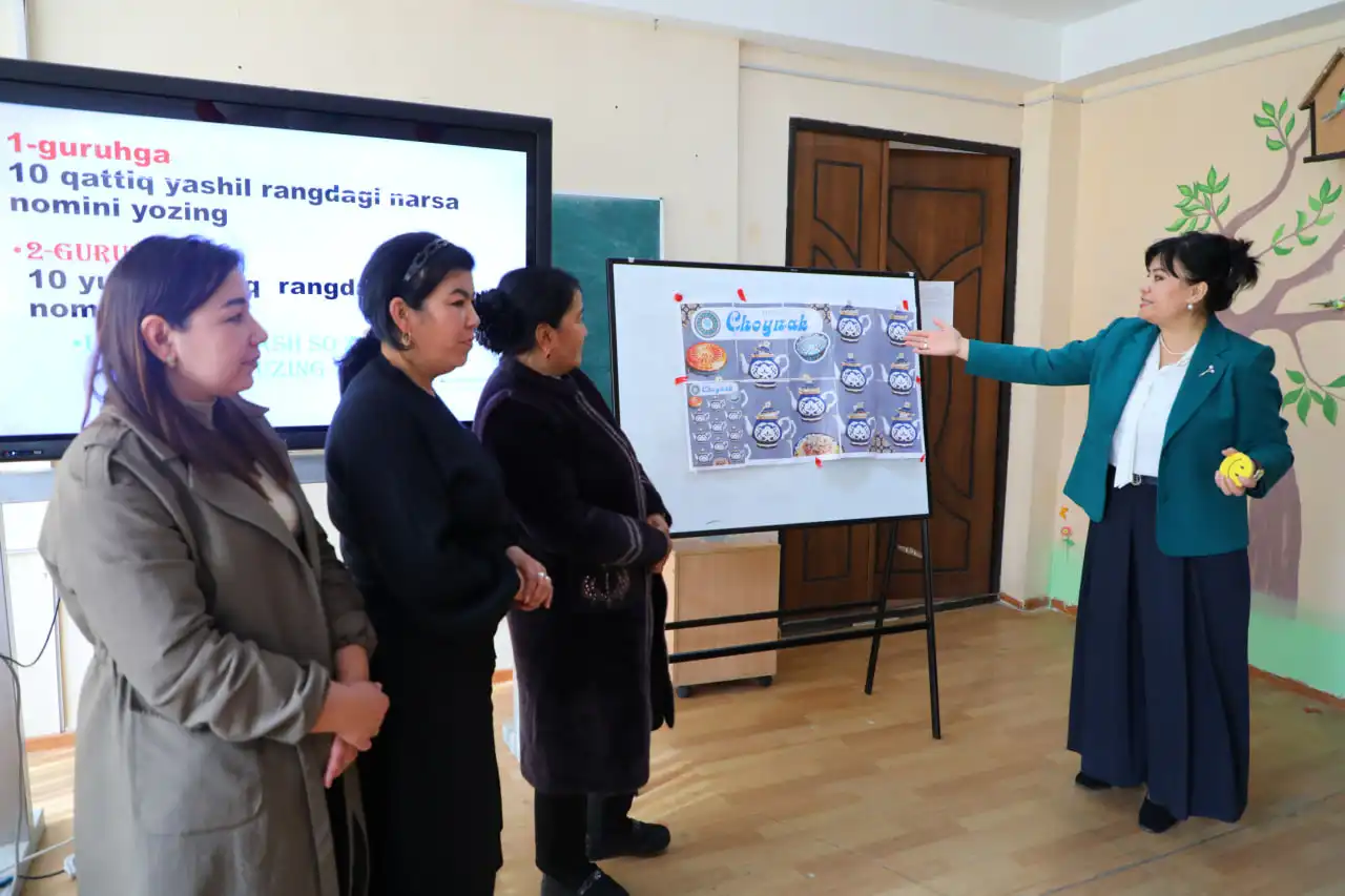 "Skills Up: boshlangʻich taʻlimda oʻqitishning innovatsion usullari, muammo va yechimlar" mavzusida trening tashkil etildi