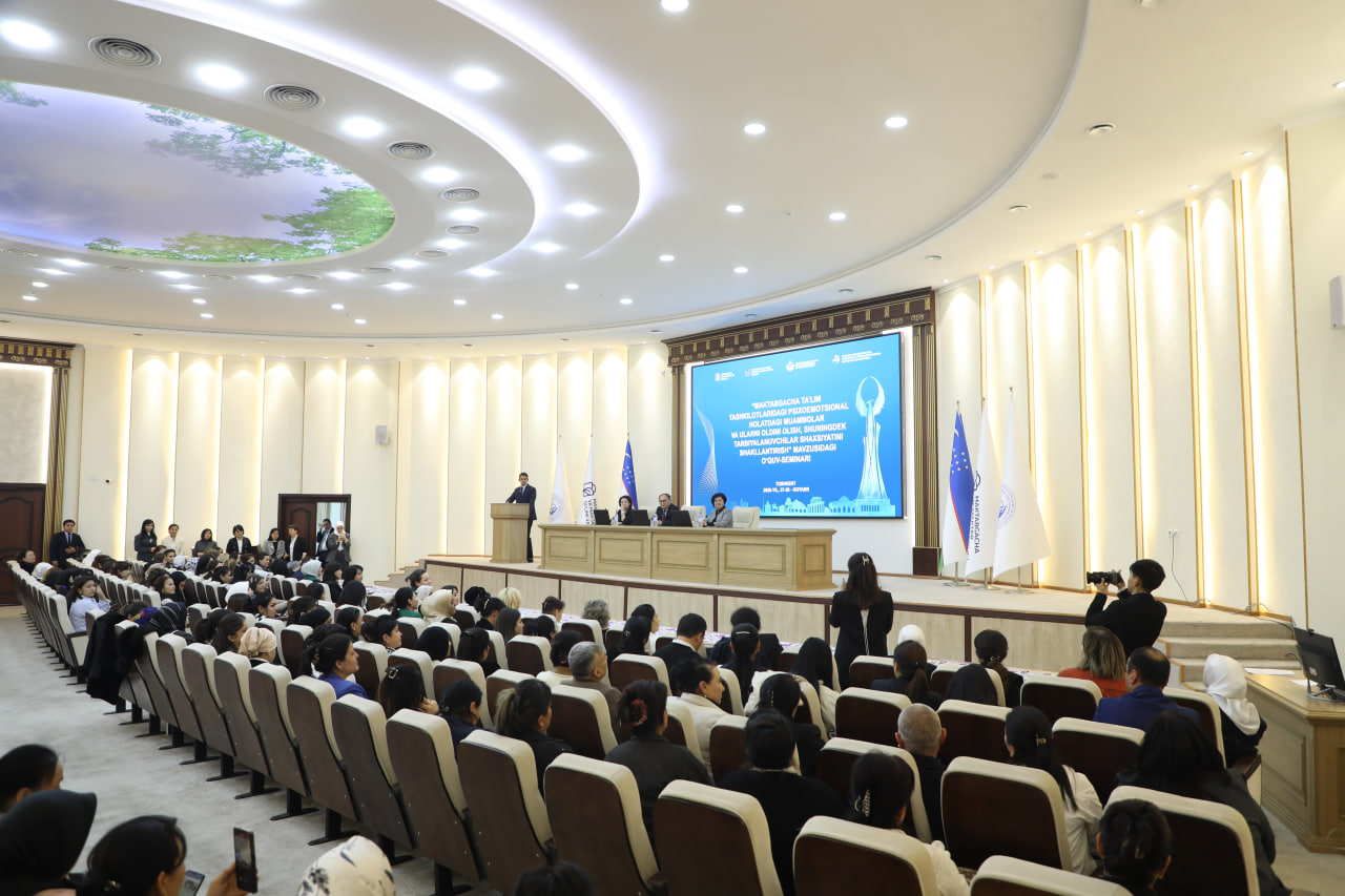 Maktabgacha taʼlim tashkilotlari psixologlari malakasi oshirildi