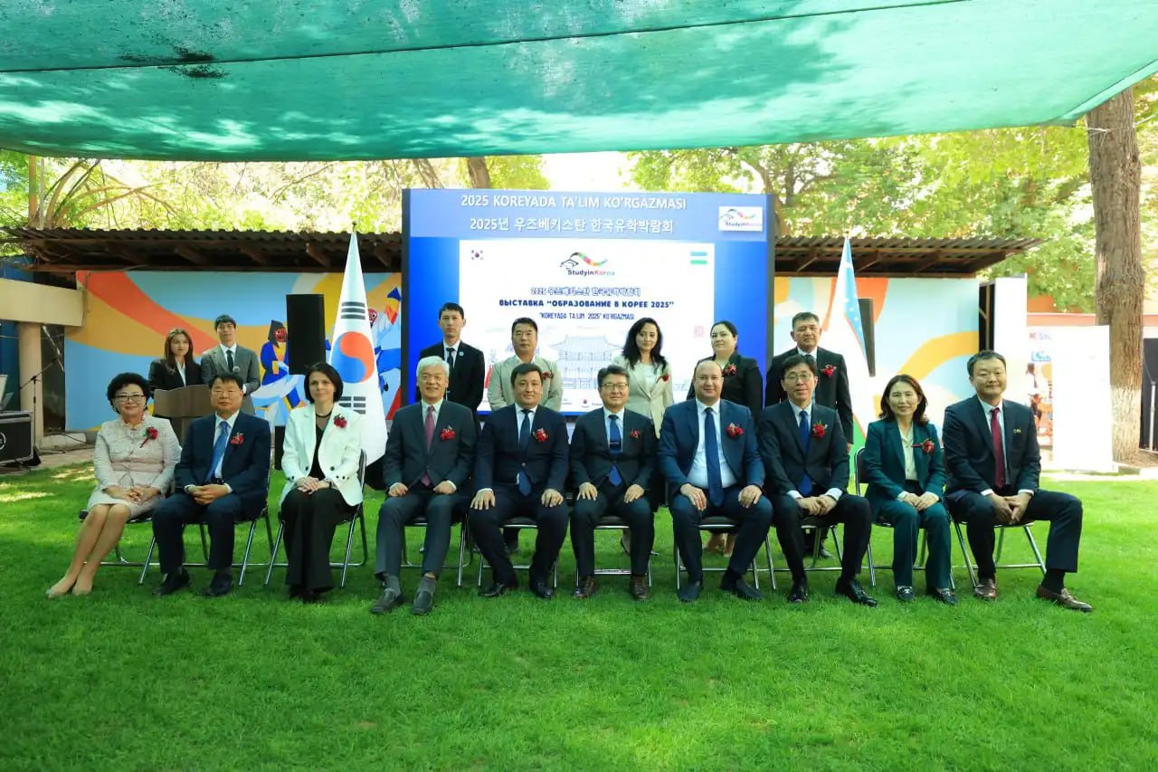 Toshkentda “Koreya Respublikasida ta’lim olish – 2025” ko‘rgazmasi bo‘lib o‘tdi